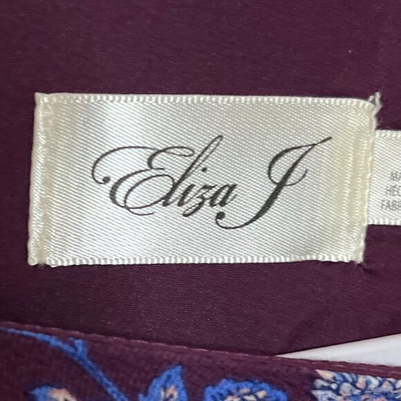 Eliza J Jewel Neck A-Line Dress Size 8 - Picture 4 of 8